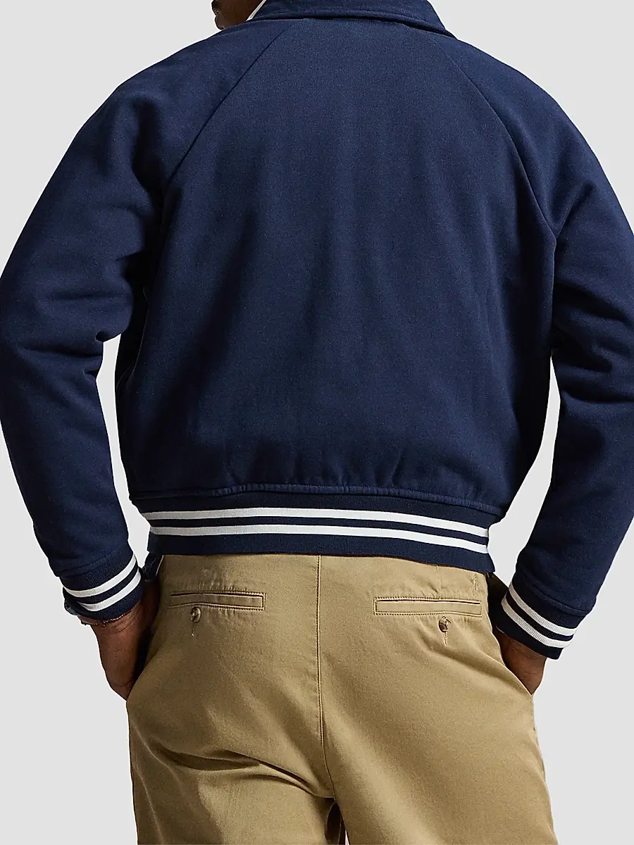 Polo Ralph Lauren Men's Vintage-Fit Logo Fleece Bayport Jacket | Thumbnail 3