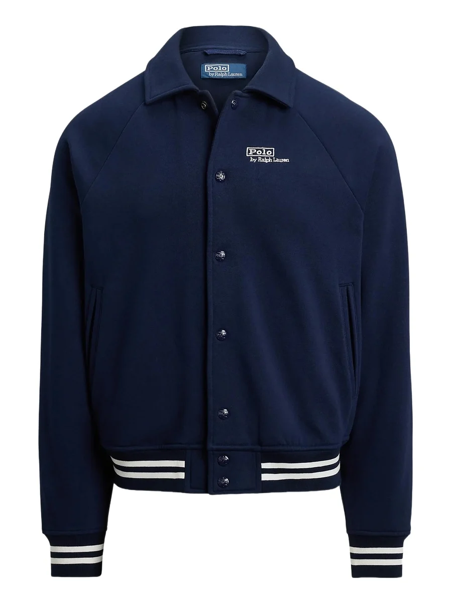 Polo Ralph Lauren Men's Vintage-Fit Logo Fleece Bayport Jacket