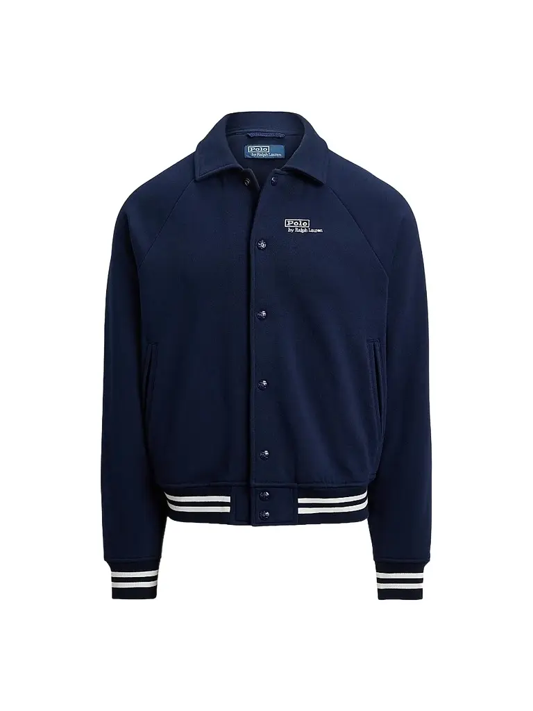 Polo Ralph Lauren Men's Vintage-Fit Logo Fleece Bayport Jacket