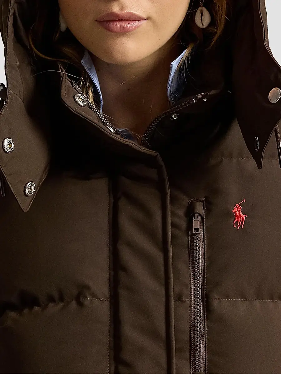 Polo Ralph Lauren Women's Mid-Weight Down Puffer Jacket | Thumbnail 5