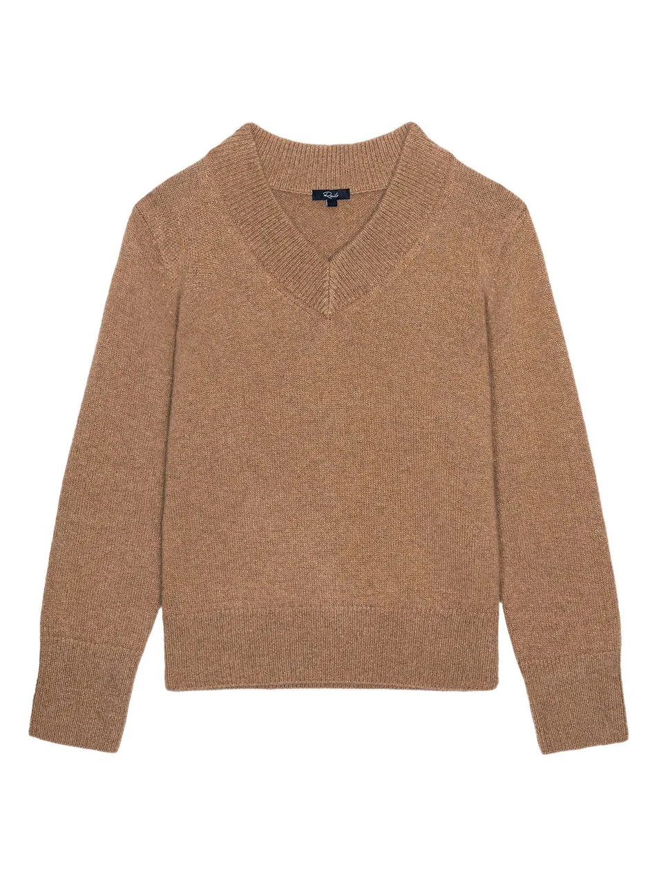 Women's Lidya Cotton-Wool V-Neck Sweater Women's Lidya Cotton-Wool V-Neck Sweater