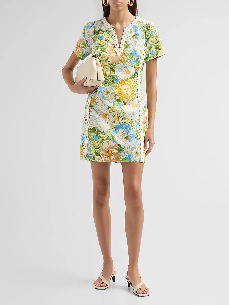 Lilly Pulitzer Women's Minerva Stretch Sheath Mini Dress | Thumbnail 2