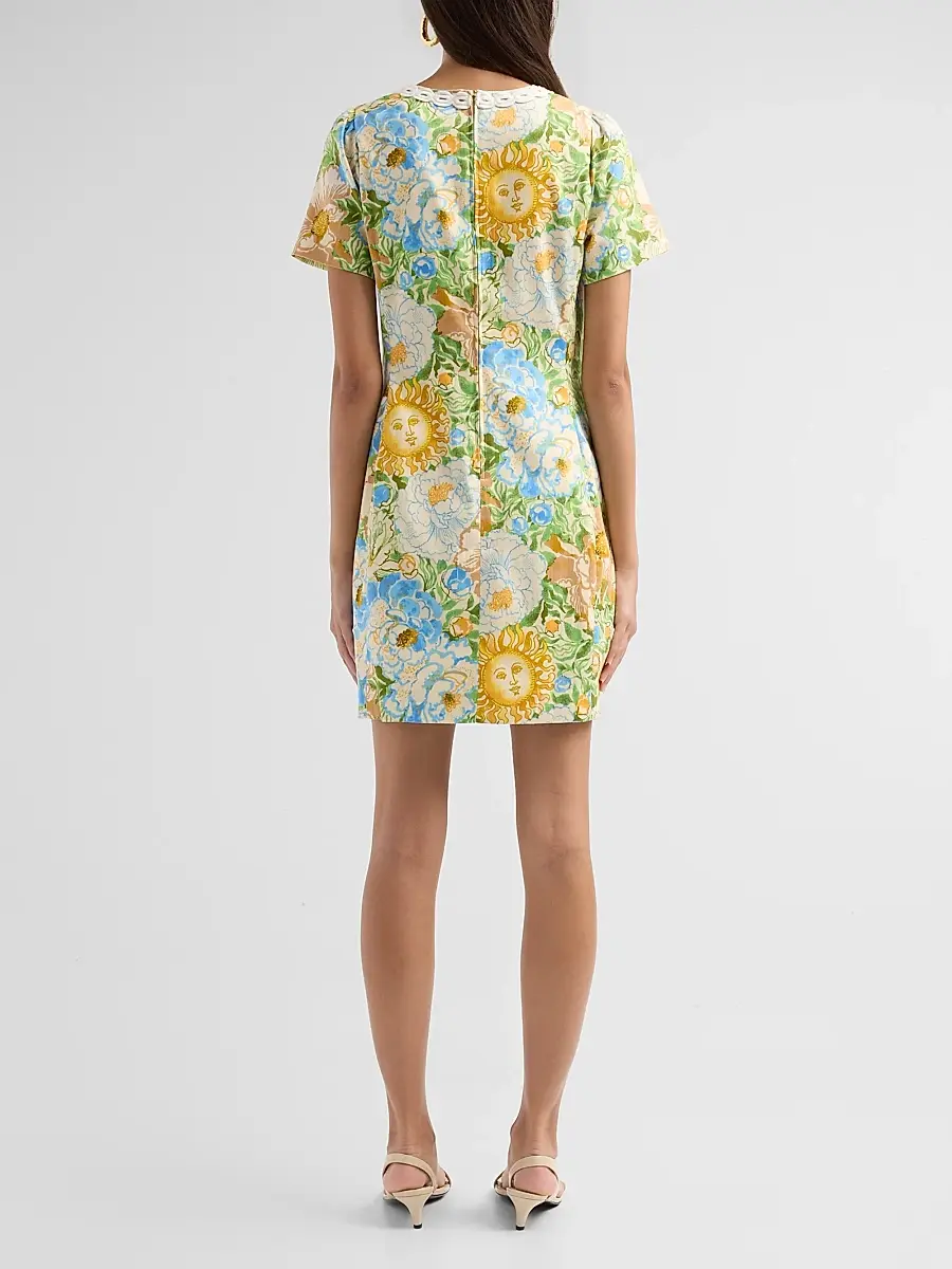 Lilly Pulitzer Women's Minerva Stretch Sheath Mini Dress | Thumbnail 3