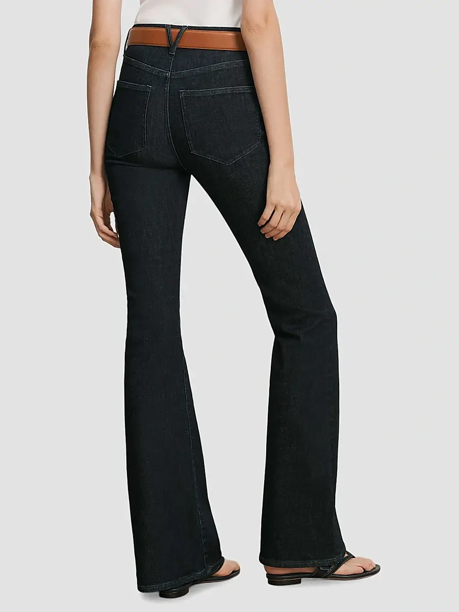 Veronica Beard Women's Beverly High-Rise Skinny Flare Jeans | Thumbnail 3 Veronica Beard Women's Beverly High-Rise Skinny Flare Jeans | Thumbnail 3