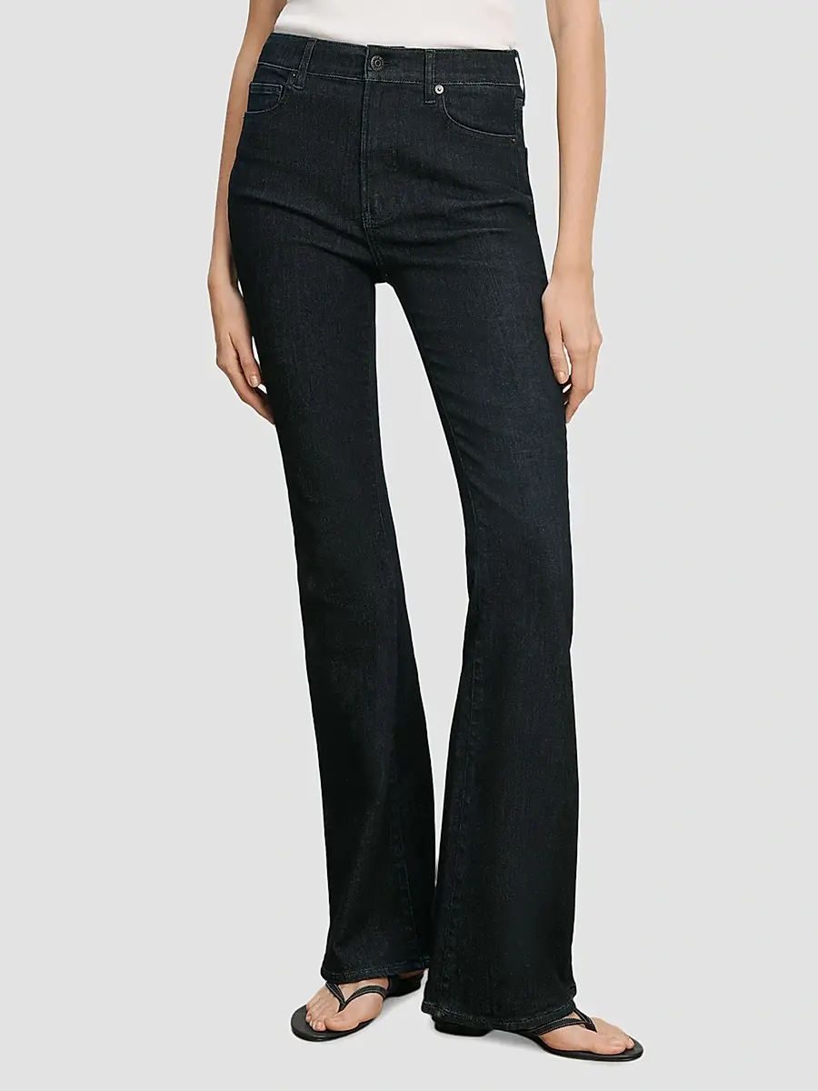 Veronica Beard Women's Beverly High-Rise Skinny Flare Jeans | Thumbnail 4 Veronica Beard Women's Beverly High-Rise Skinny Flare Jeans | Thumbnail 4
