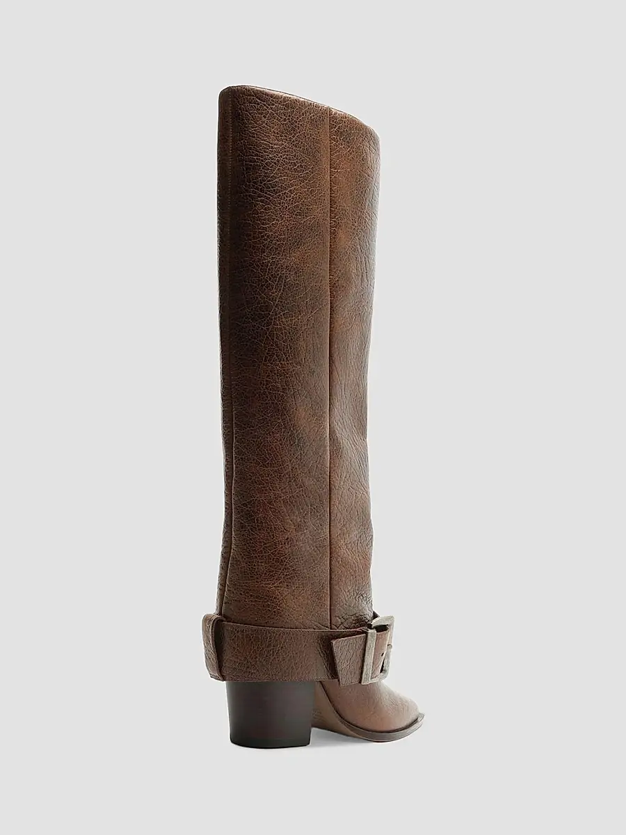 Schutz Women's Parker Up 85MM Leather Knee-High Boots | Thumbnail 3 Schutz Women's Parker Up 85MM Leather Knee-High Boots | Thumbnail 3