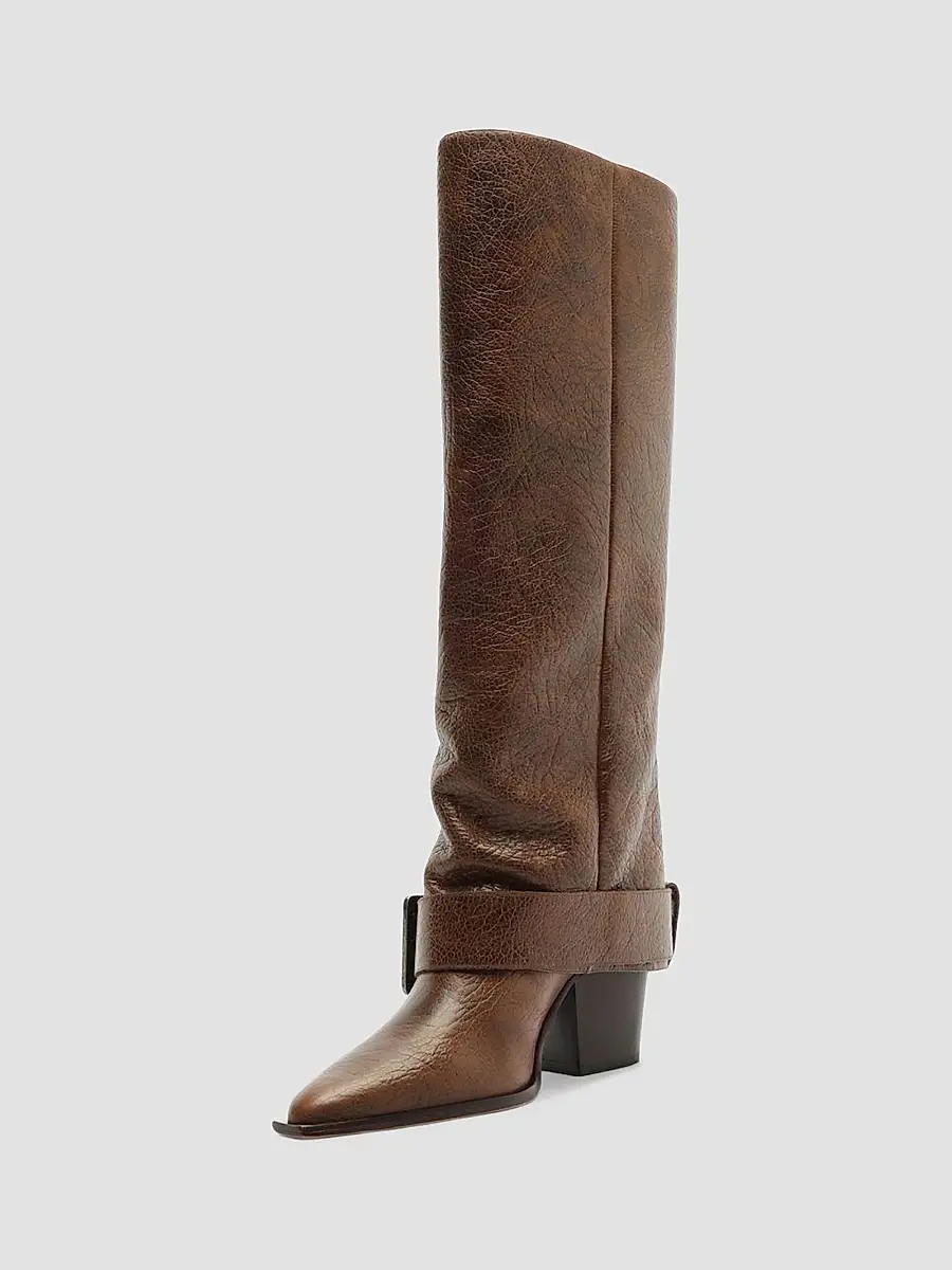 Schutz Women's Parker Up 85MM Leather Knee-High Boots | Thumbnail 5 Schutz Women's Parker Up 85MM Leather Knee-High Boots | Thumbnail 5