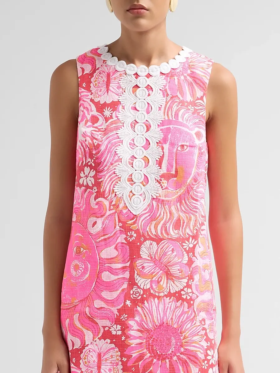 Lilly Pulitzer Women's Edita Stretch Shift Mini Dress | Thumbnail 5