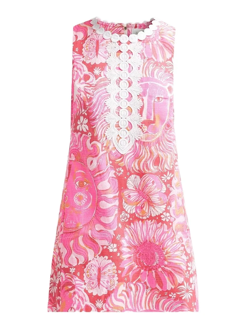 Women's Edita Stretch Shift Mini Dress