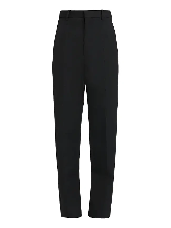 Women's Grain De Poudre Straight Trousers Women's Grain De Poudre Straight Trousers