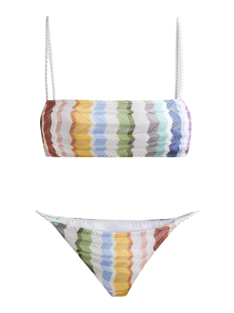 Missoni Women's ZigZag Bandeau Bikini