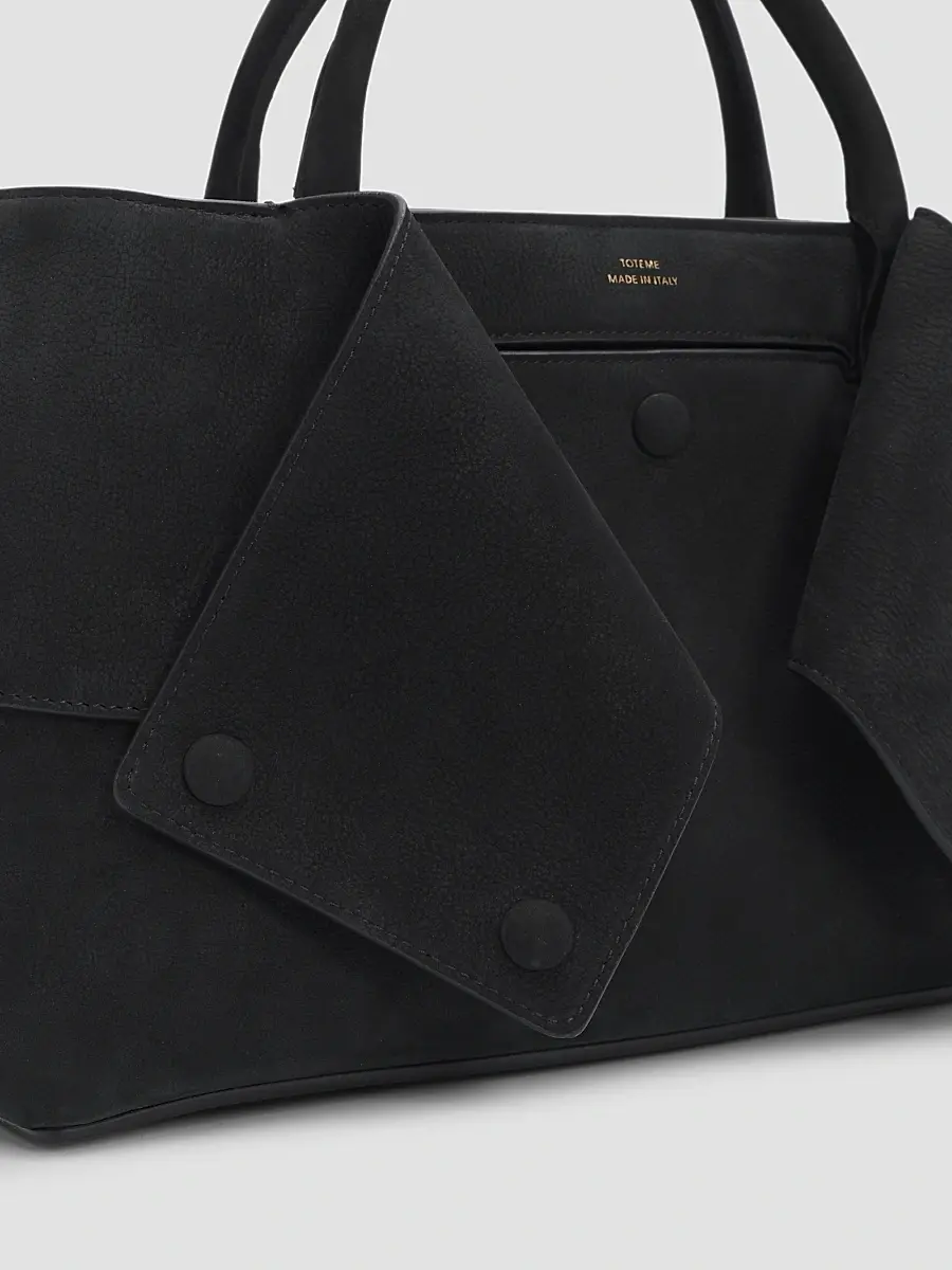 TOTEME Women's Medium Belted Suede Tote Bag | Thumbnail 6 TOTEME Women's Medium Belted Suede Tote Bag | Thumbnail 6