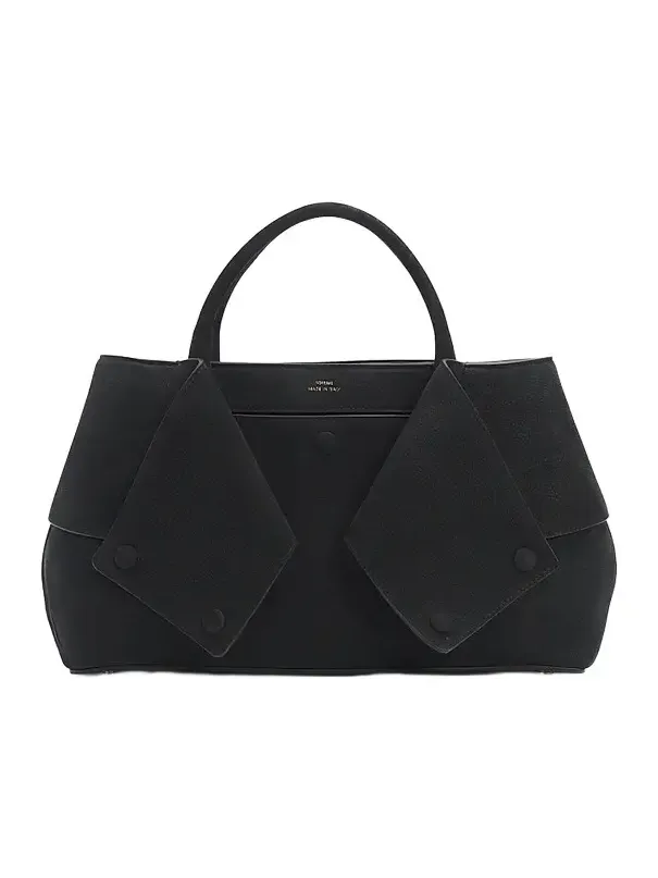 Women's Medium Belted Suede Tote Bag Women's Medium Belted Suede Tote Bag