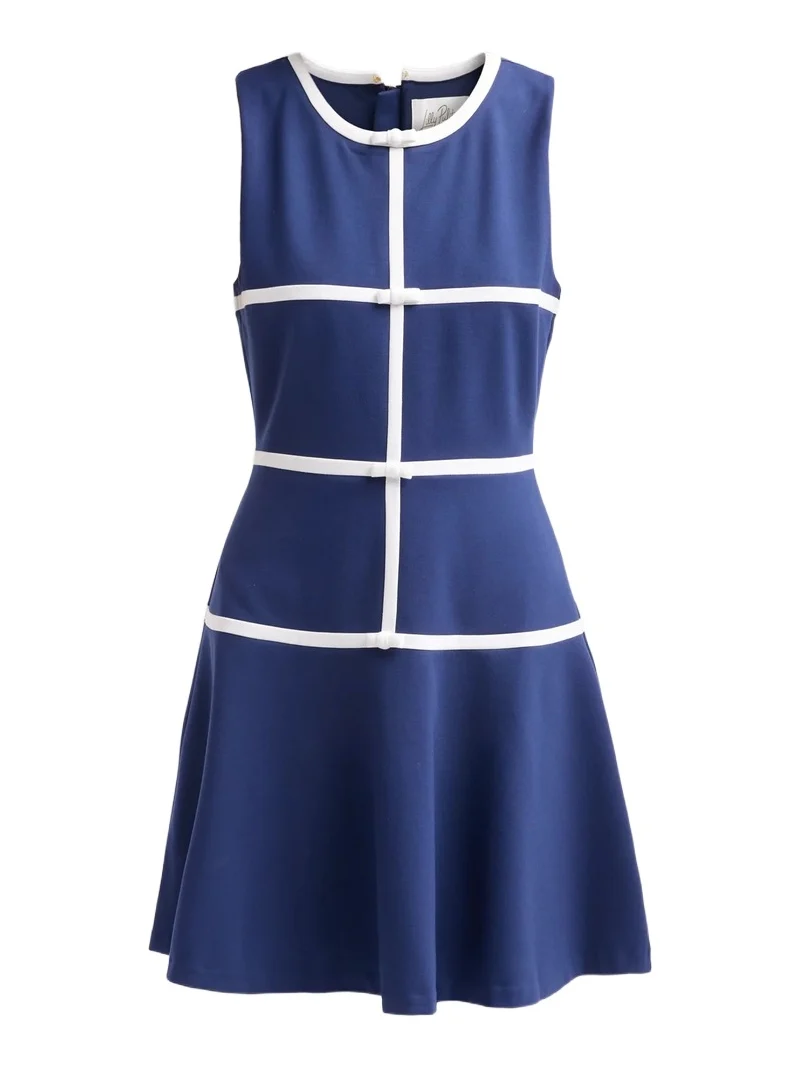 Women's Clancie Bow-Accented Mini Dress Women's Clancie Bow-Accented Mini Dress