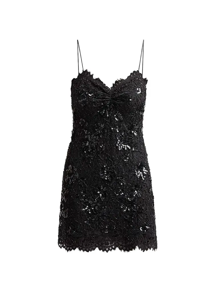 Women's Jetta Sequin-Embellished Lace Mini Dress Women's Jetta Sequin-Embellished Lace Mini Dress