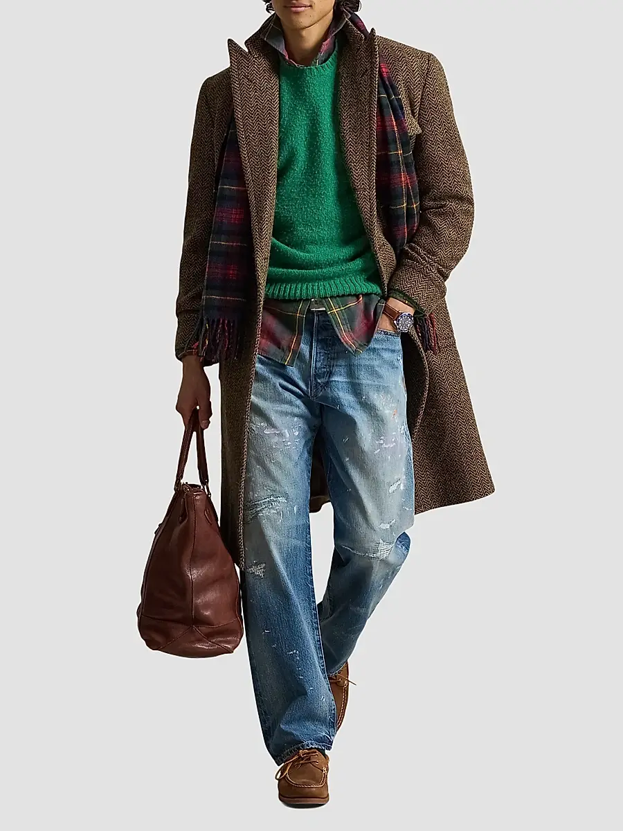Polo Ralph Lauren Men's Vintage Classic Distressed Jeans | Thumbnail 2 Polo Ralph Lauren Men's Vintage Classic Distressed Jeans | Thumbnail 2