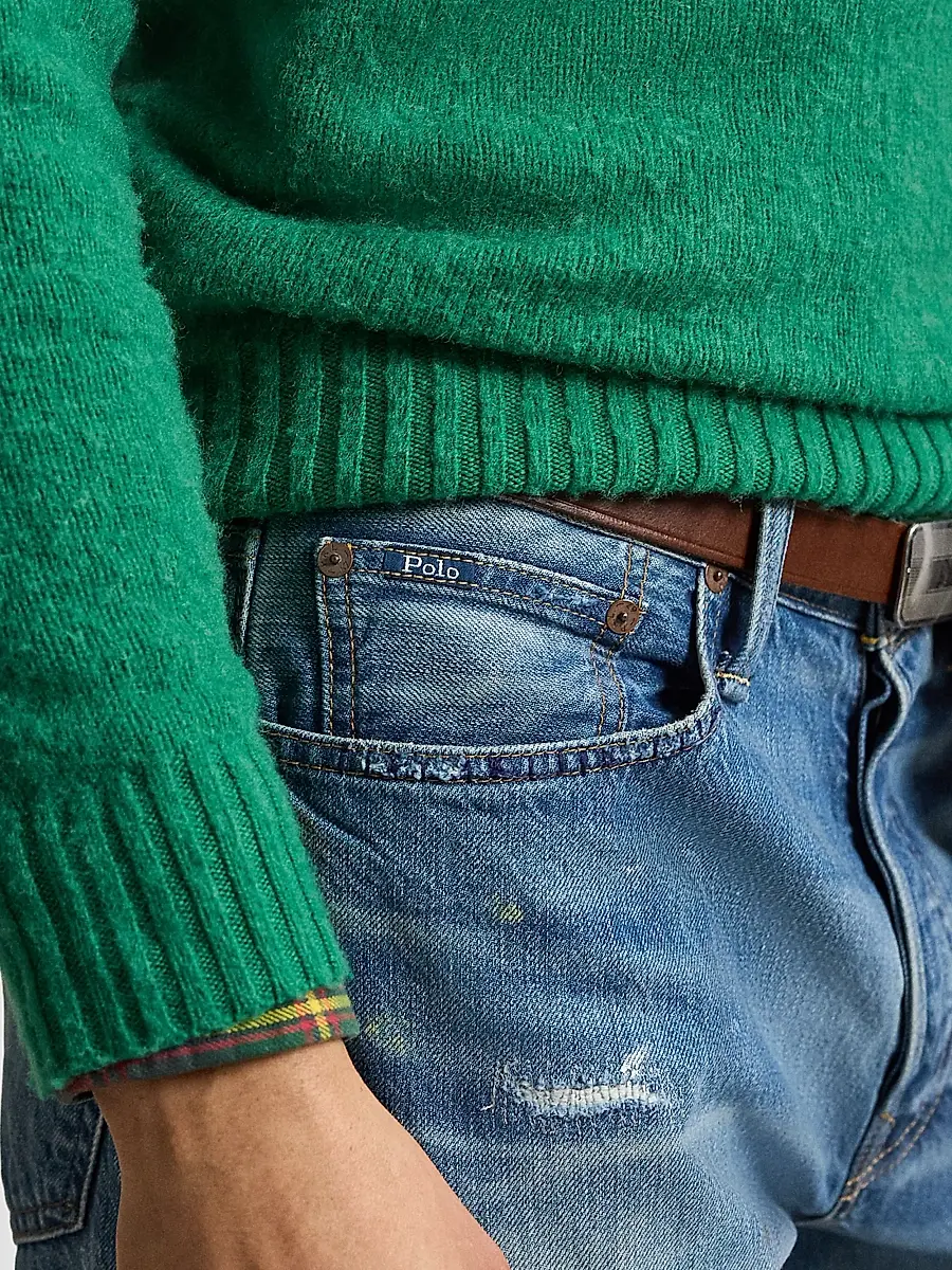 Polo Ralph Lauren Men's Vintage Classic Distressed Jeans | Thumbnail 5 Polo Ralph Lauren Men's Vintage Classic Distressed Jeans | Thumbnail 5