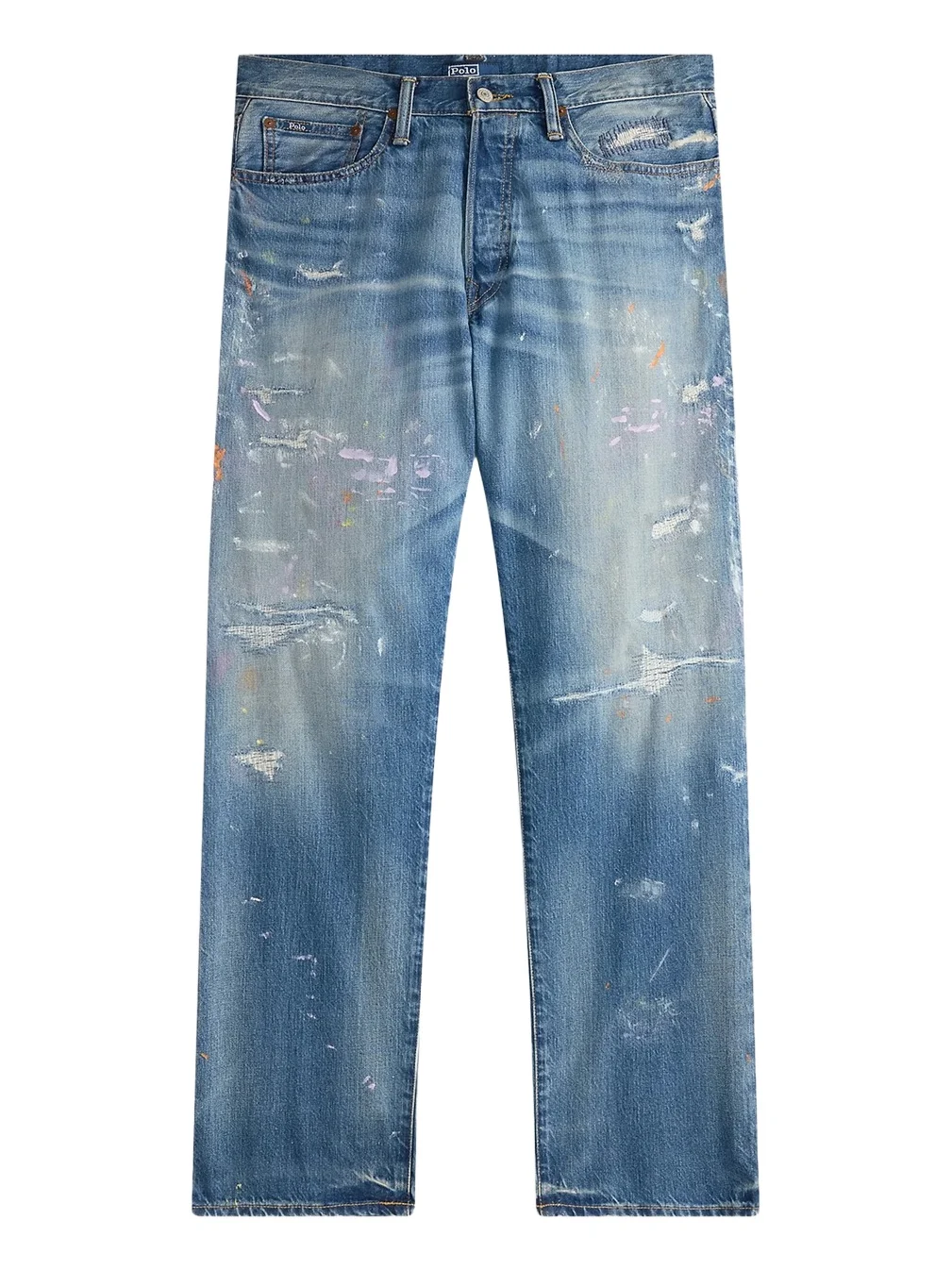 Men's Vintage Classic Distressed Jeans Men's Vintage Classic Distressed Jeans