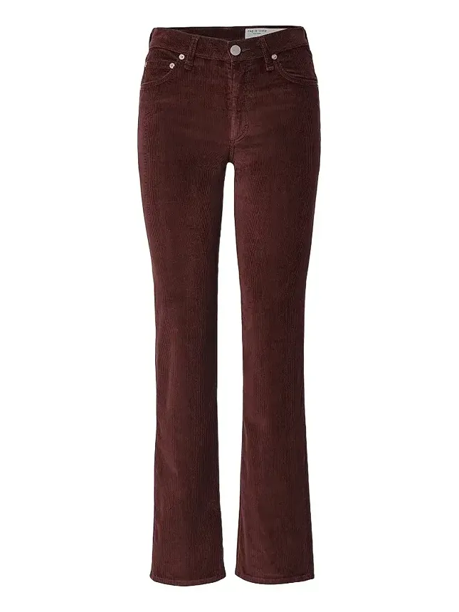 Women's Harlow Corduroy High-Rise Slim-Leg Pants Women's Harlow Corduroy High-Rise Slim-Leg Pants