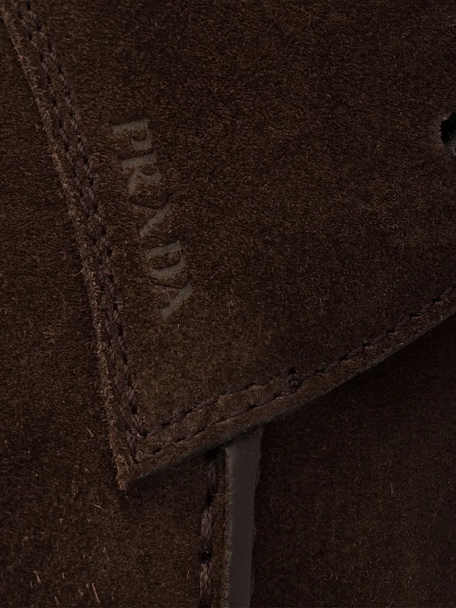 Prada Men's Suede Chukka Boots | Thumbnail 5 Prada Men's Suede Chukka Boots | Thumbnail 5