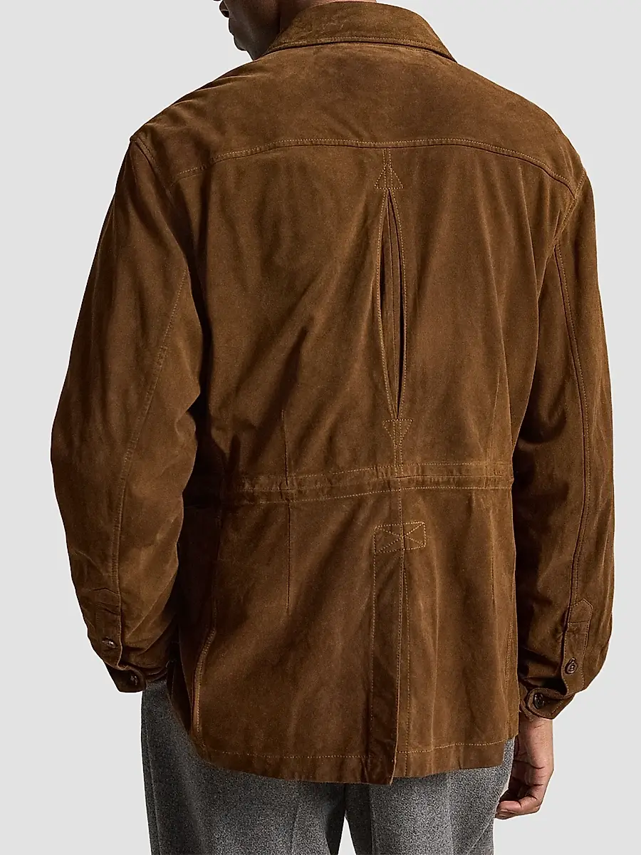 Polo Ralph Lauren Men's Suede Utility Jacket | Thumbnail 3 Polo Ralph Lauren Men's Suede Utility Jacket | Thumbnail 3