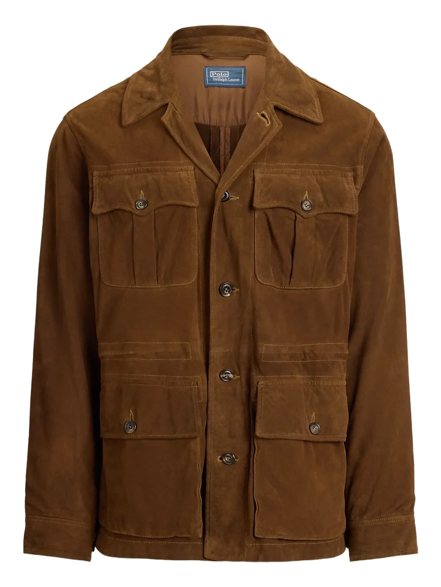Men's Suede Utility Jacket Men's Suede Utility Jacket