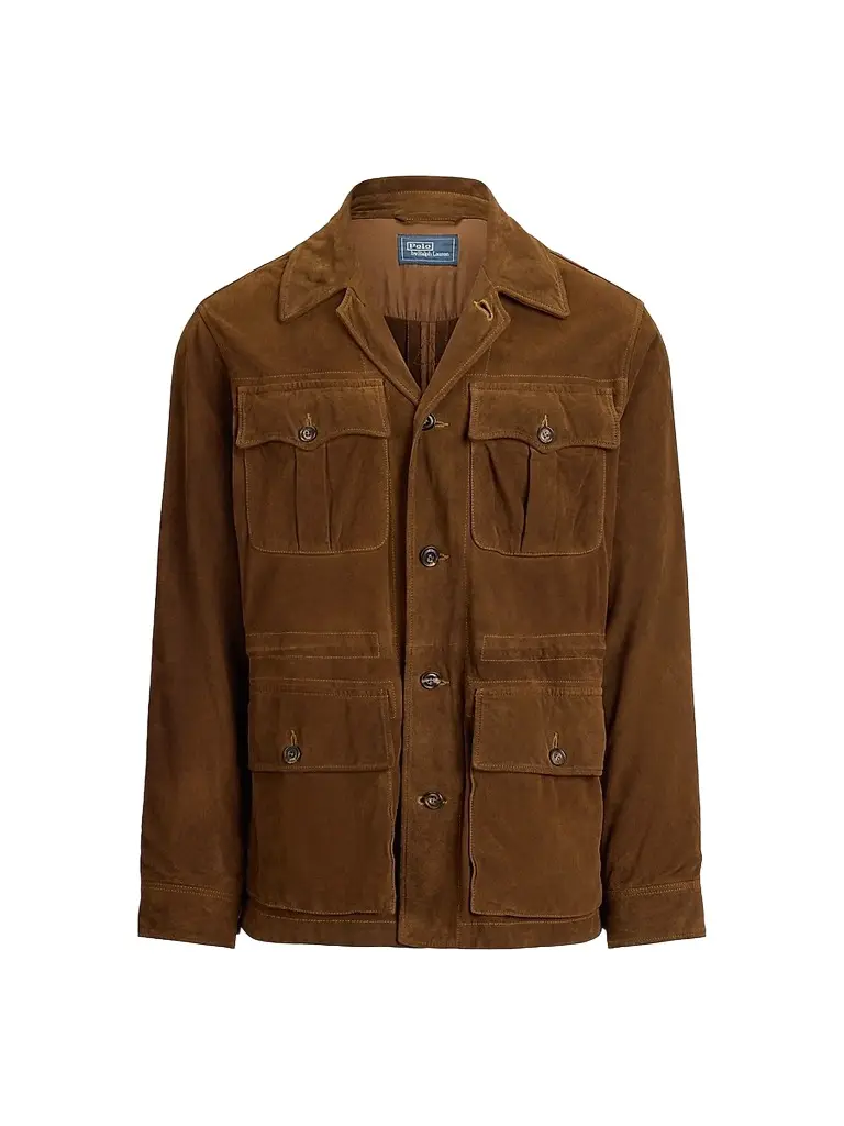 Polo Ralph Lauren Men's Suede Utility Jacket