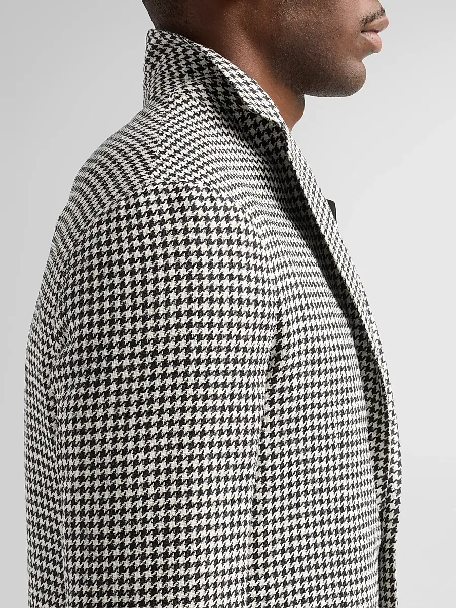 Sartorio Napoli Men's Houndstooth Wool-Alpaca-Silk Sport Coat | Thumbnail 7 Sartorio Napoli Men's Houndstooth Wool-Alpaca-Silk Sport Coat | Thumbnail 7