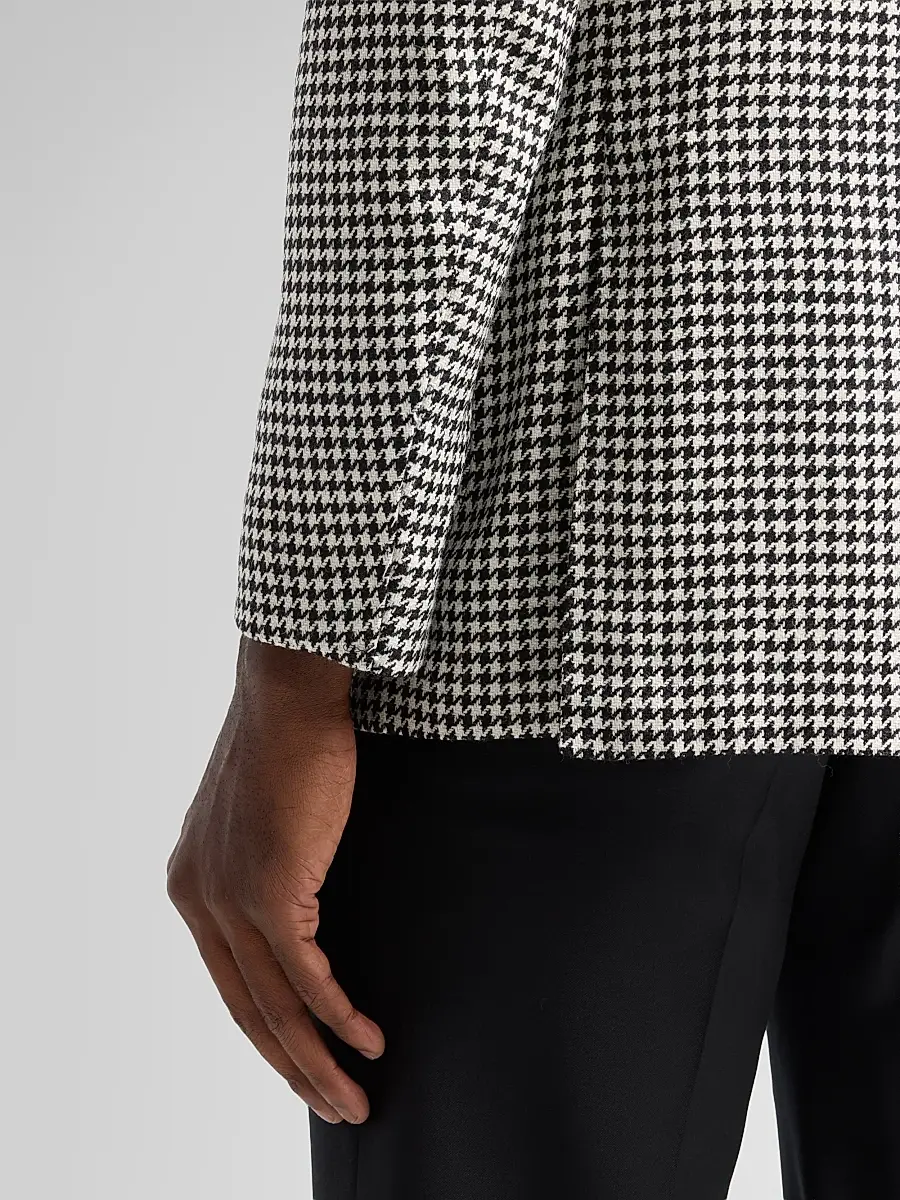 Sartorio Napoli Men's Houndstooth Wool-Alpaca-Silk Sport Coat | Thumbnail 8 Sartorio Napoli Men's Houndstooth Wool-Alpaca-Silk Sport Coat | Thumbnail 8
