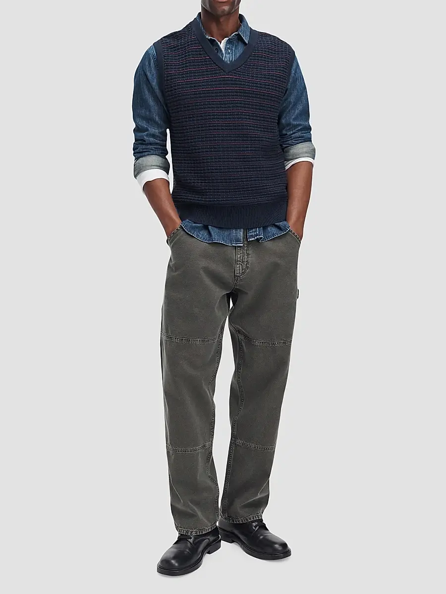 rag & bone Men's Workwear Washed Carpenter Jeans | Thumbnail 2