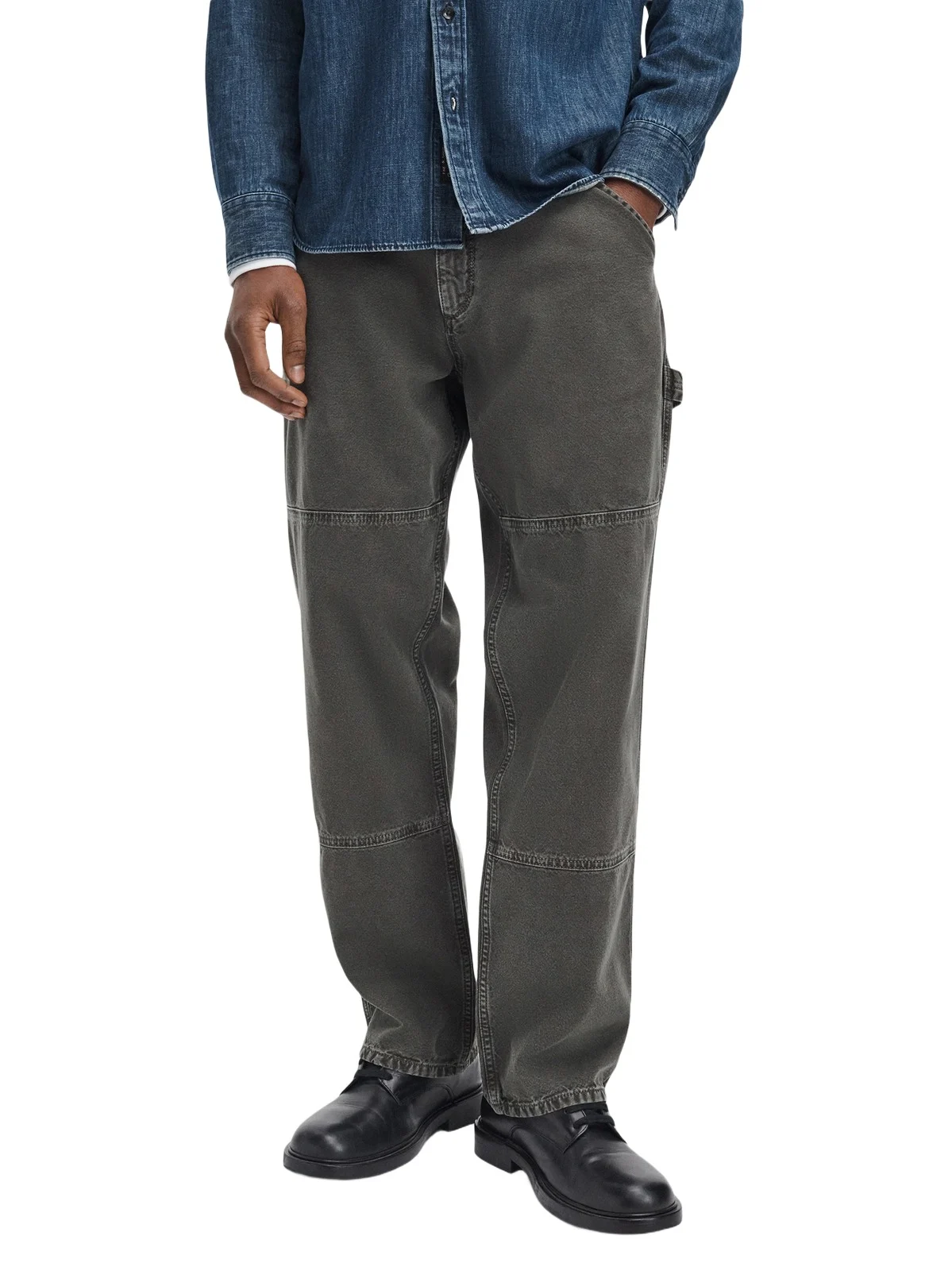 rag & bone Men's Workwear Washed Carpenter Jeans