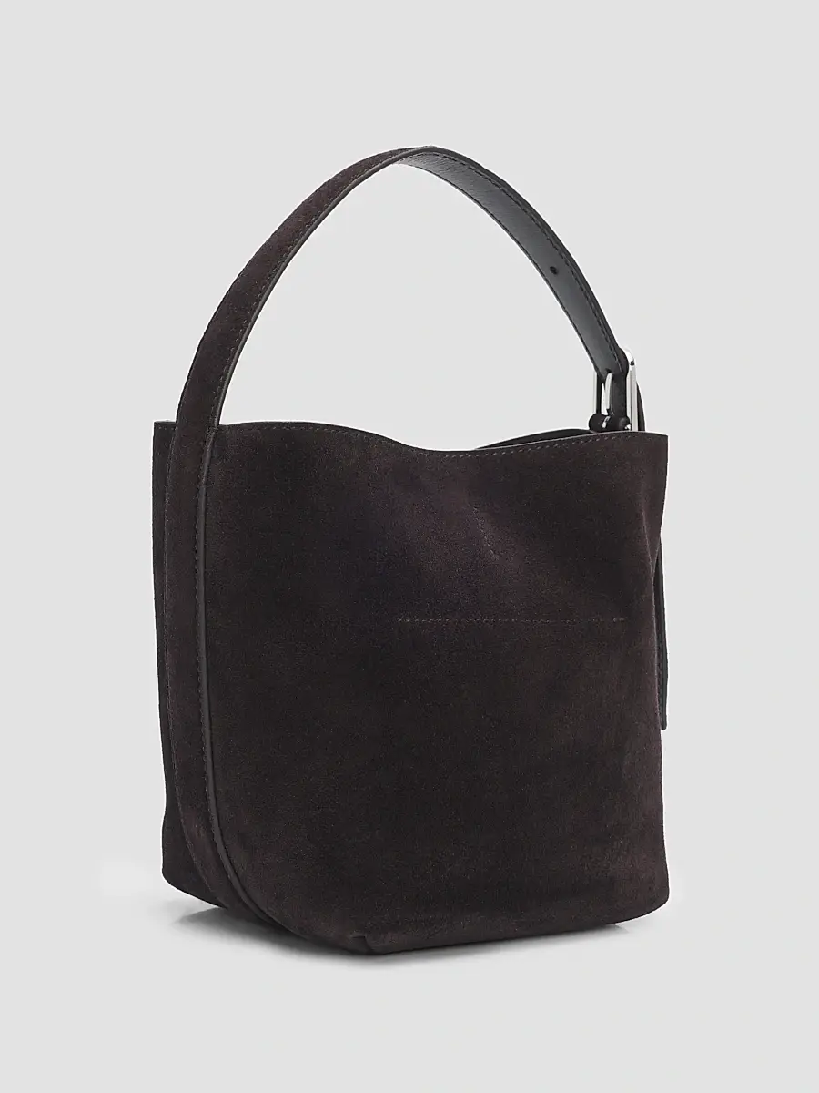 TOTEME Women's Petite Belted Suede Tote | Thumbnail 2 TOTEME Women's Petite Belted Suede Tote | Thumbnail 2