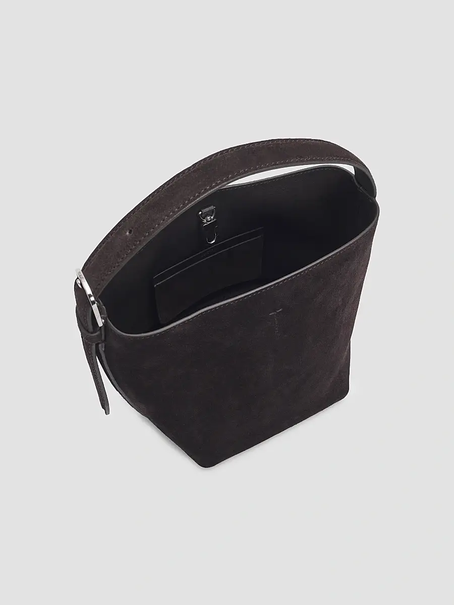 TOTEME Women's Petite Belted Suede Tote | Thumbnail 3 TOTEME Women's Petite Belted Suede Tote | Thumbnail 3