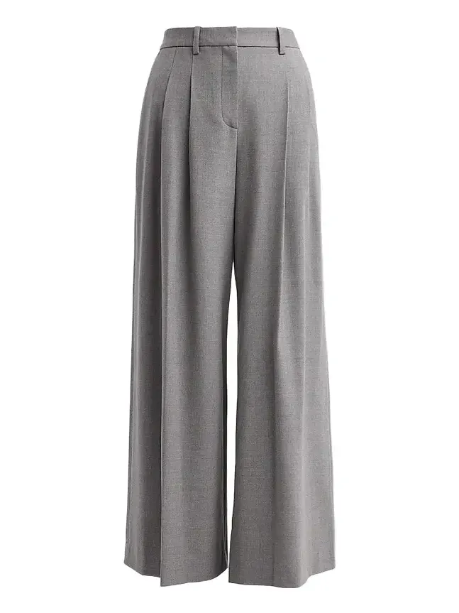 Women's Avery Pleated Wide-Leg Trousers