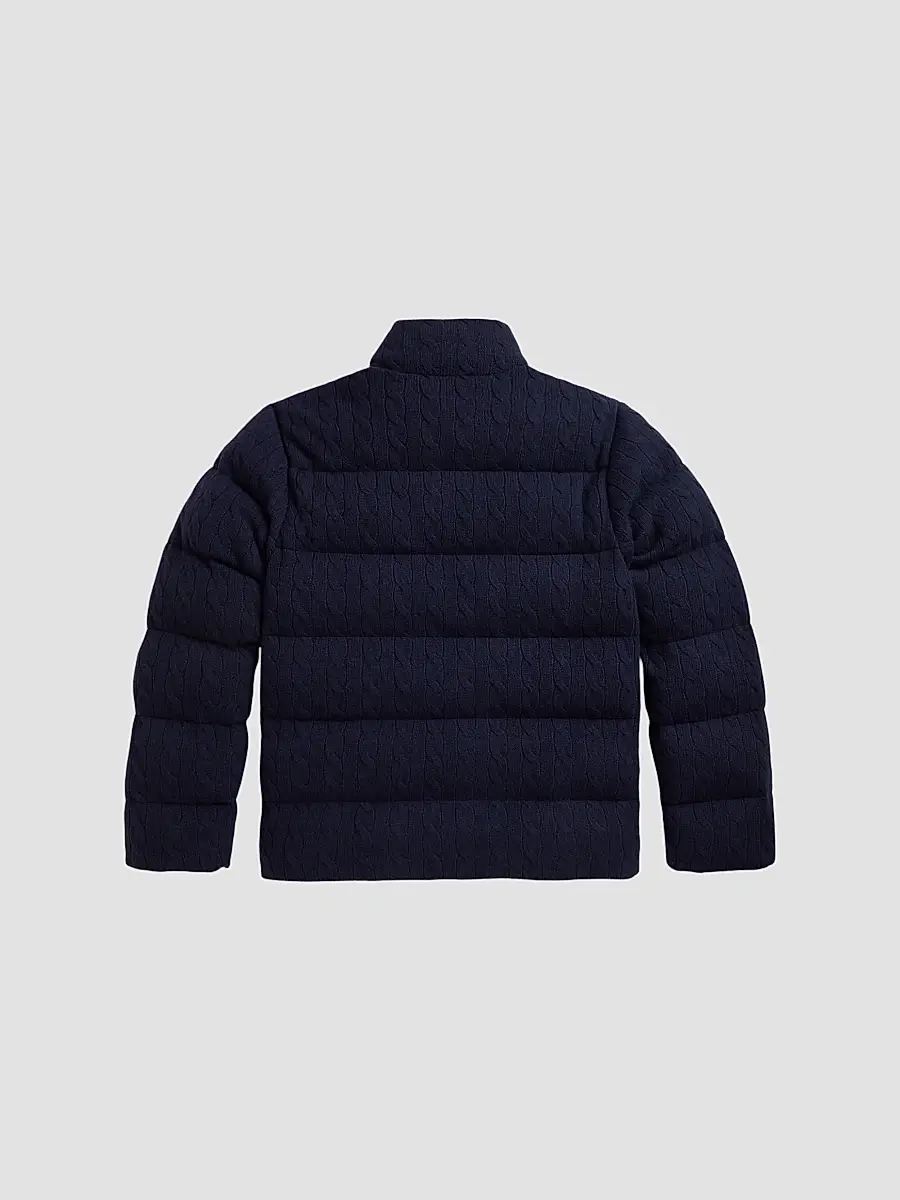 Polo Ralph Lauren Men's Cable-Knit Wool-Cashmere Sweater Jacket | Thumbnail 2 Polo Ralph Lauren Men's Cable-Knit Wool-Cashmere Sweater Jacket | Thumbnail 2