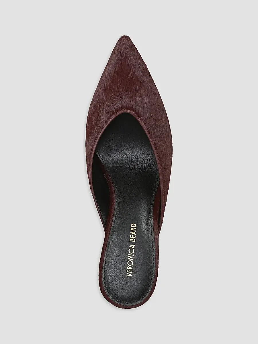 Veronica Beard Women's Rochelle 75MM Calf Hair Mules | Thumbnail 4 Veronica Beard Women's Rochelle 75MM Calf Hair Mules | Thumbnail 4