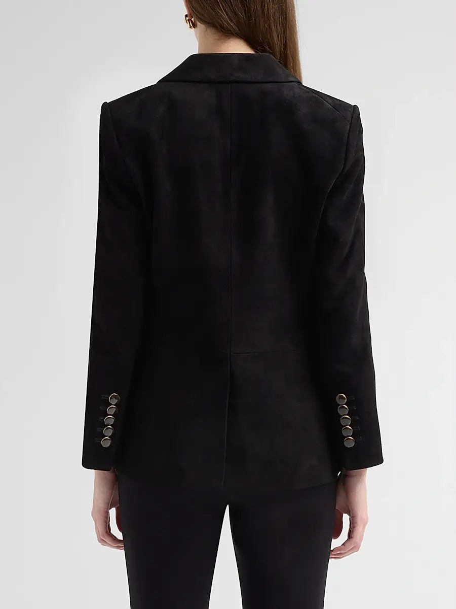 Veronica Beard Women's Healy Suede Dickey Jacket | Thumbnail 3 Veronica Beard Women's Healy Suede Dickey Jacket | Thumbnail 3