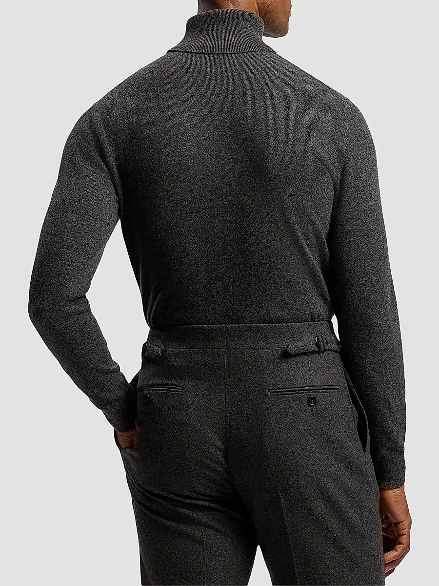 Ralph Lauren Purple Label Men's Cashmere Turtleneck Sweater | Thumbnail 3 Ralph Lauren Purple Label Men's Cashmere Turtleneck Sweater | Thumbnail 3