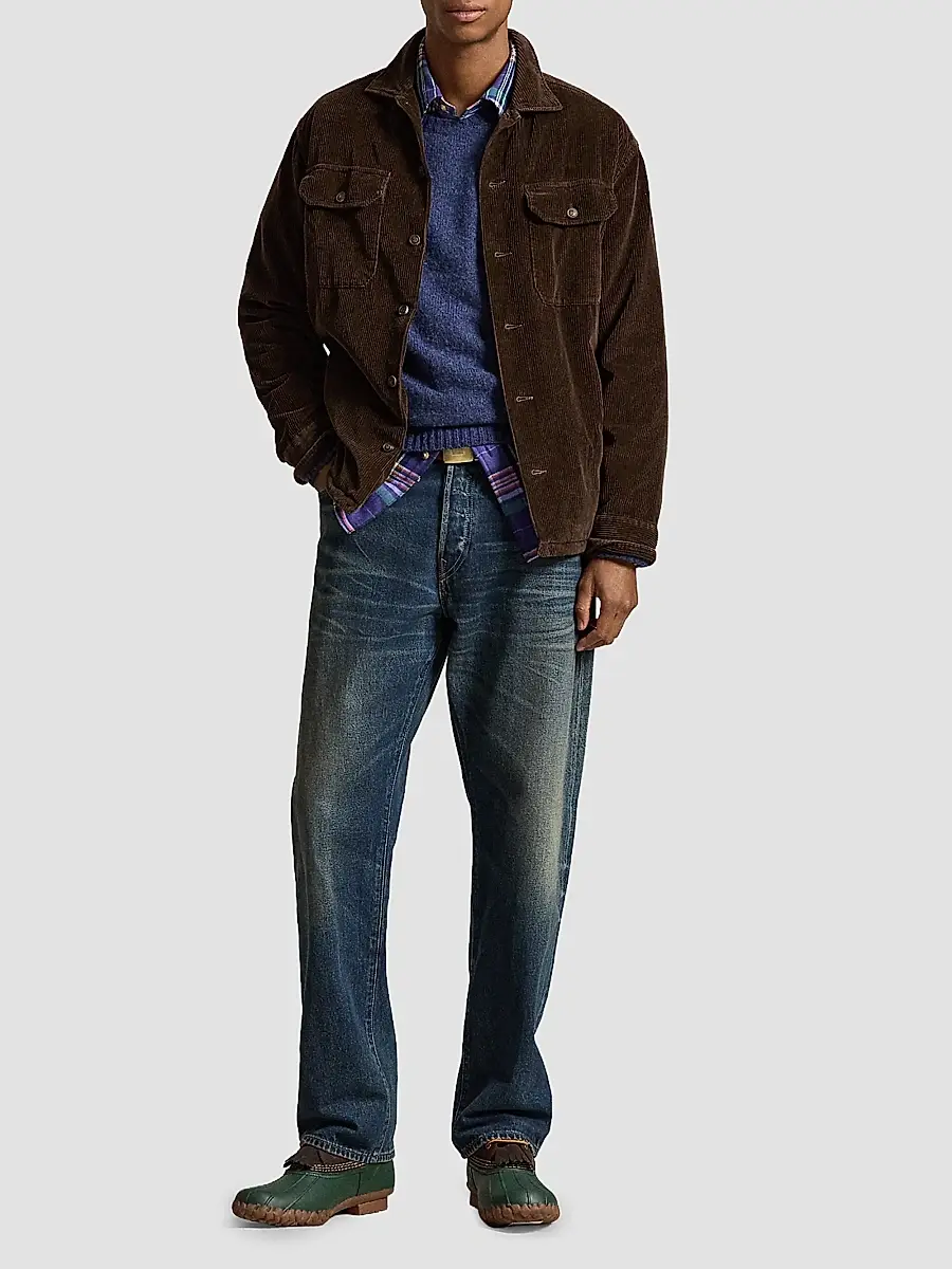 Polo Ralph Lauren Men's Classic-Fit Corduroy Utility Shirt | Thumbnail 2