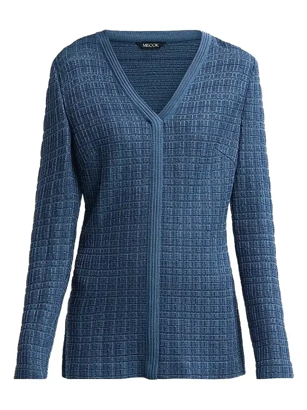 Misook Women's Tweed-Knit Tunic