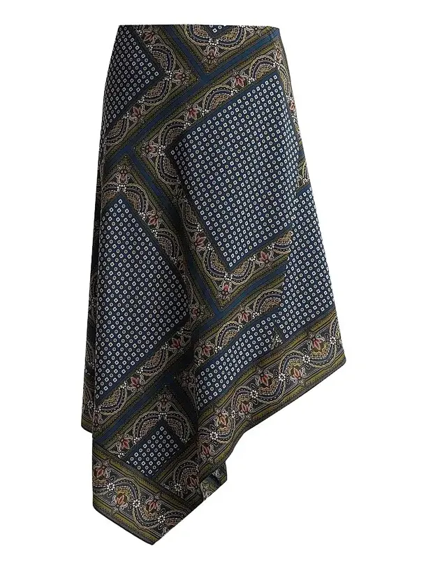 Women's Hartley Patchwork Silk-Blend Skirt Women's Hartley Patchwork Silk-Blend Skirt