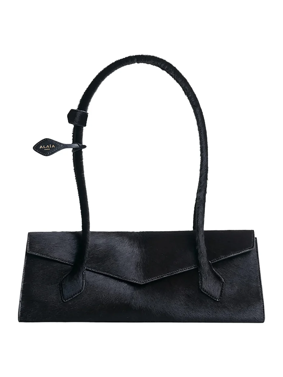 Women's Le Teckel Flap Medium Calf-Hair Shoulder Bag Women's Le Teckel Flap Medium Calf-Hair Shoulder Bag