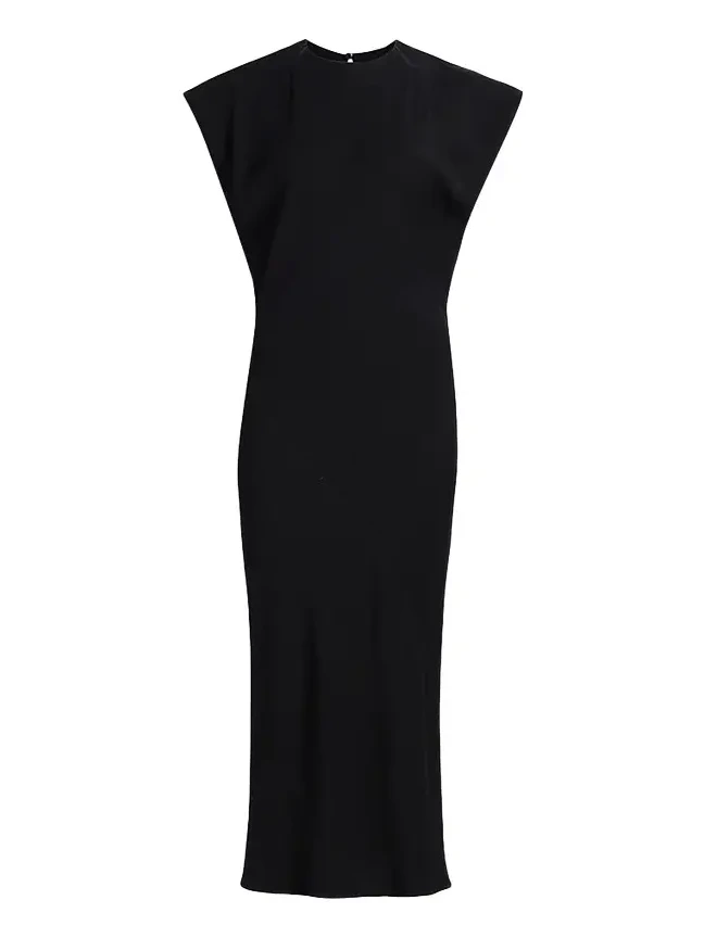 Women's Relaxed Body-Con Midi Dress