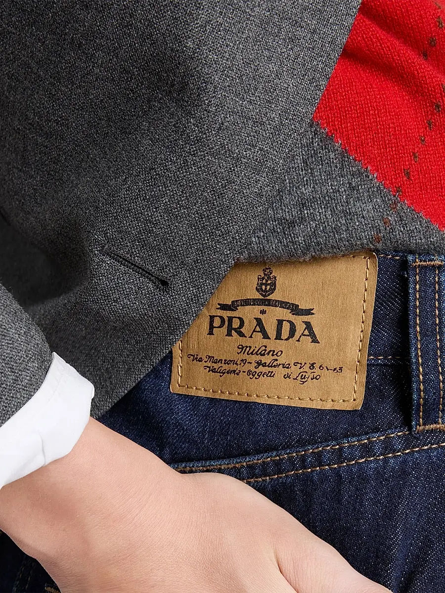 Prada Women's Denim Mini-Skirt | Thumbnail 6 Prada Women's Denim Mini-Skirt | Thumbnail 6