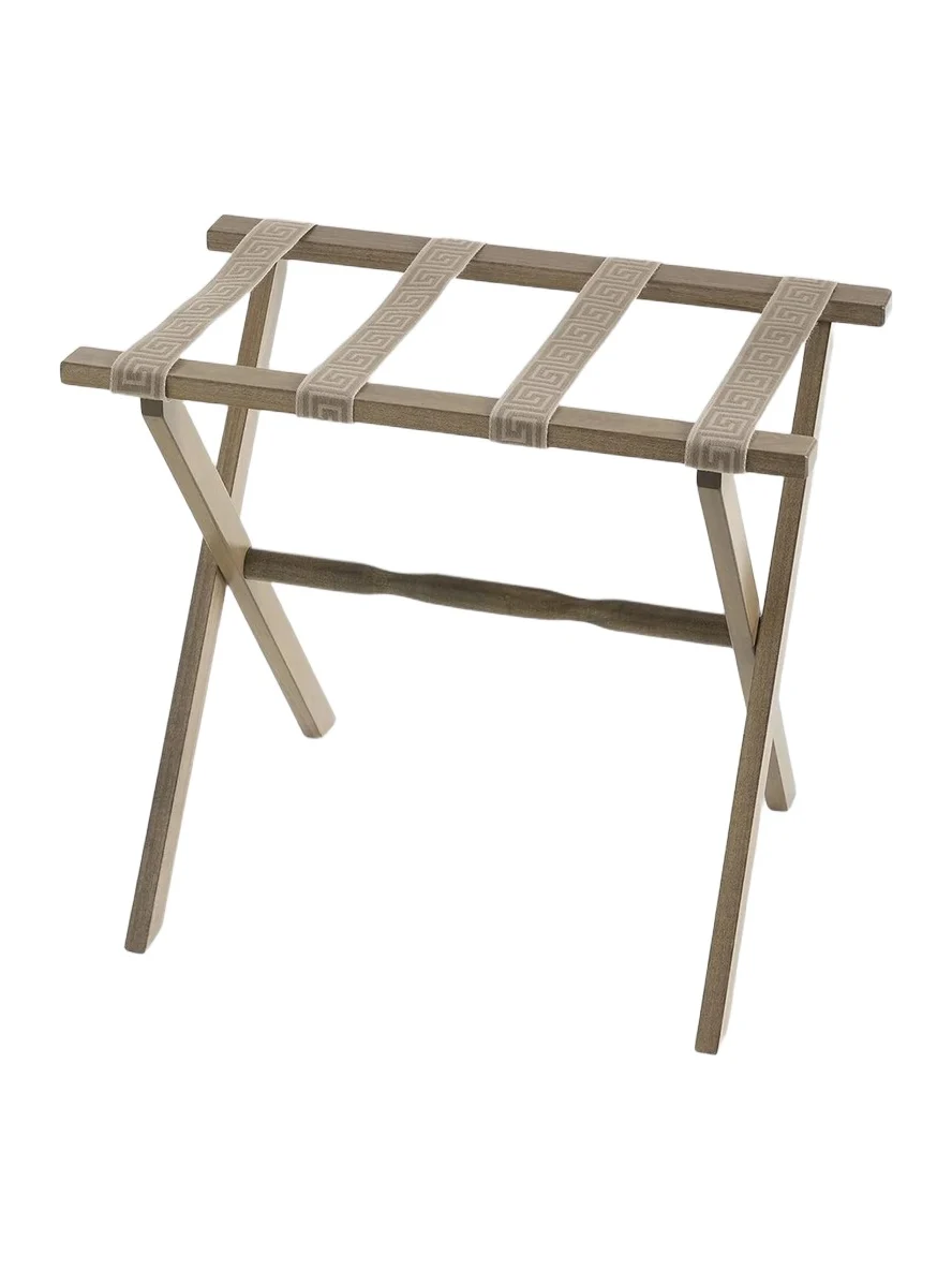 Gate House Furniture Greek Key Luggage Rack