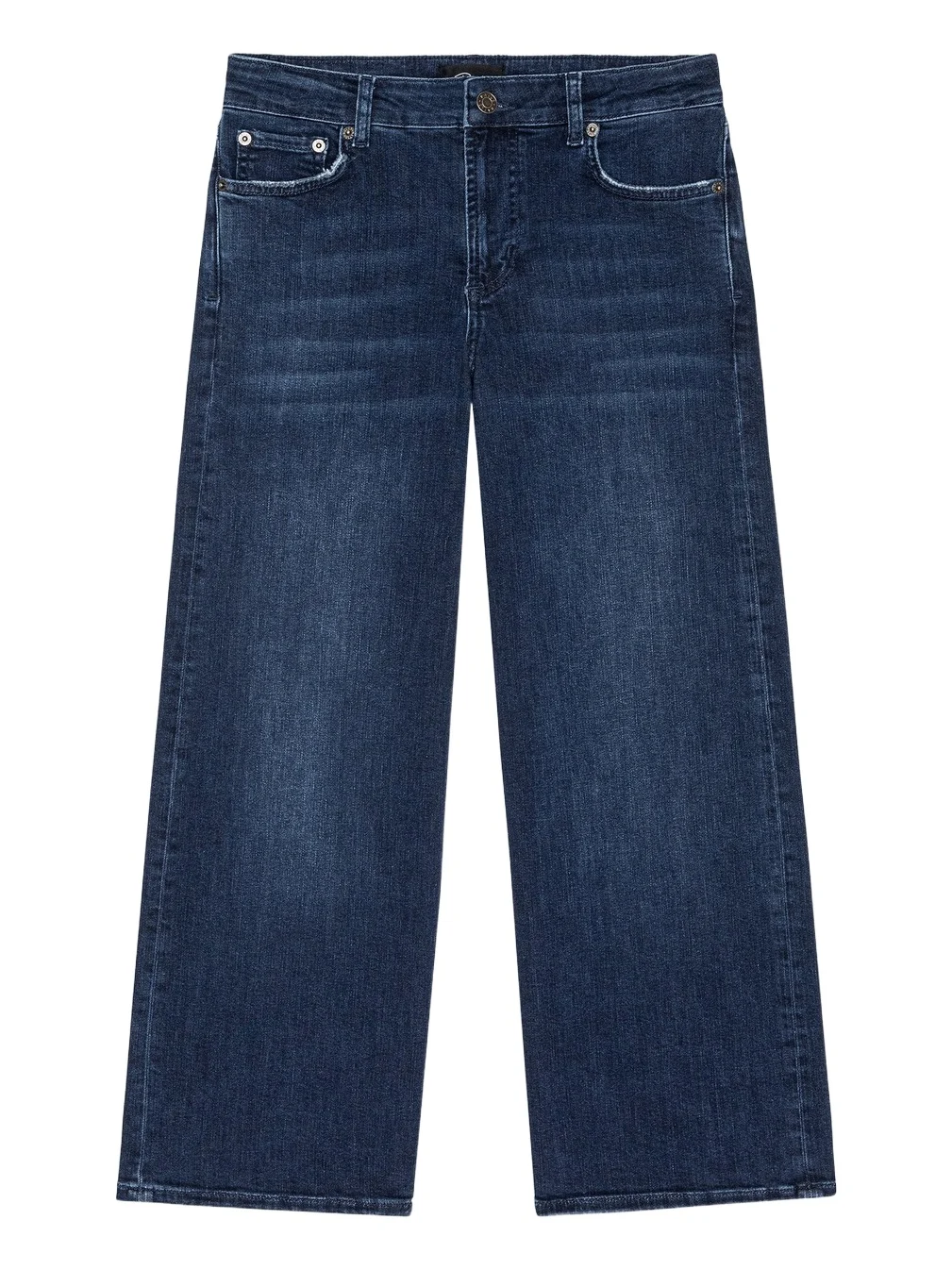 Women's Getty Wide-Leg Crop Jeans