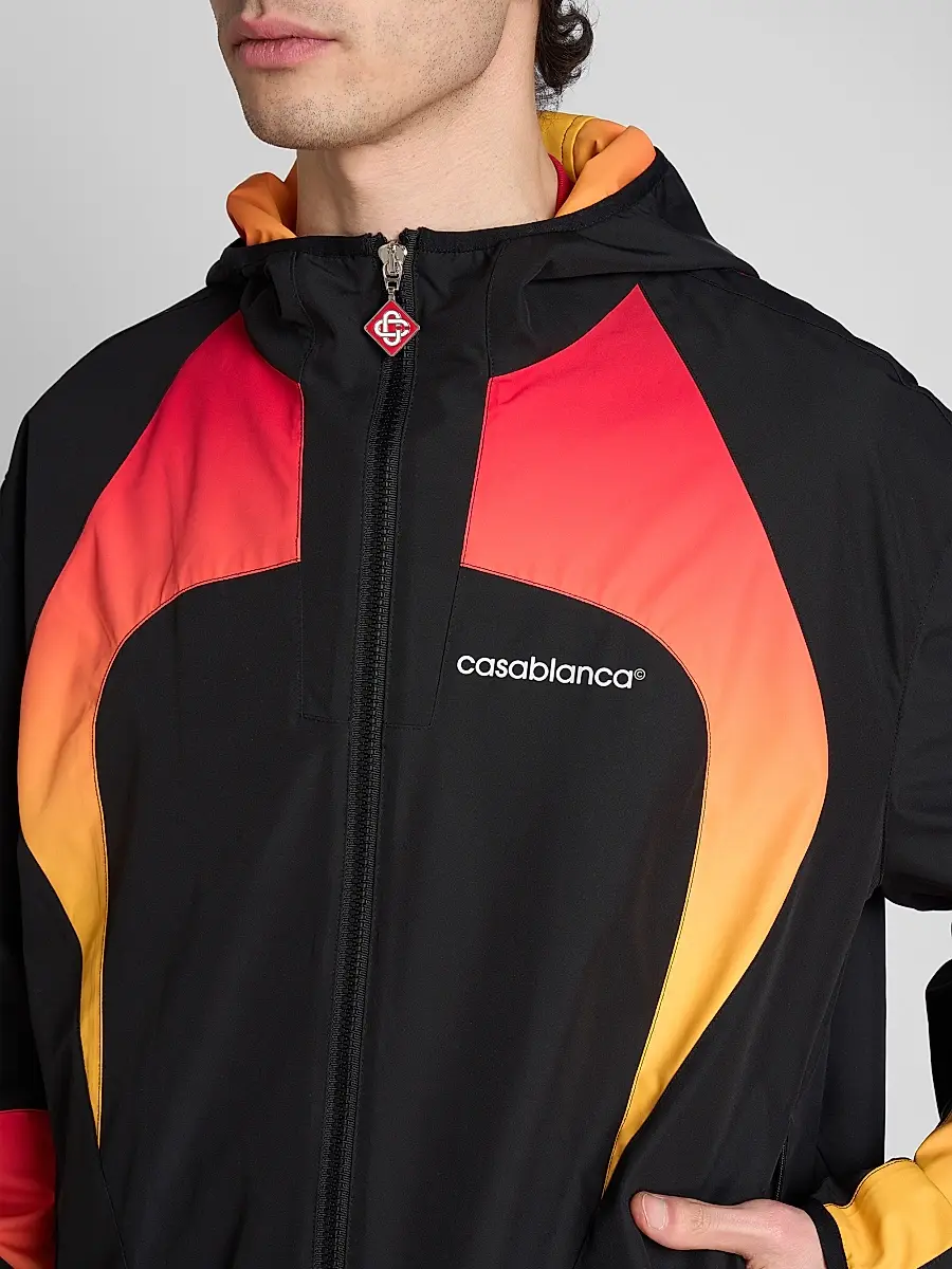 Casablanca Men's Zip Hooded Jacket | Thumbnail 5 Casablanca Men's Zip Hooded Jacket | Thumbnail 5