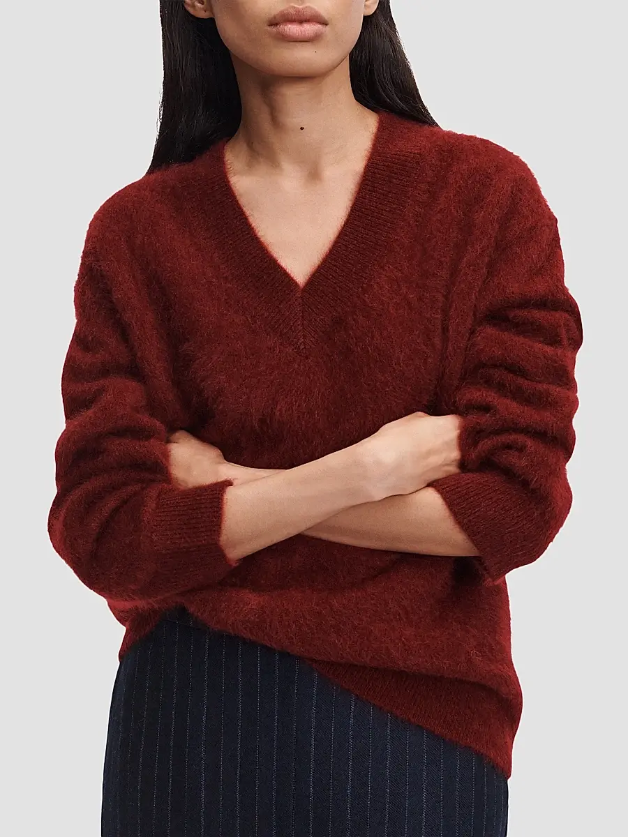 rag & bone Women's Jada V-Neck Cashmere Sweater | Thumbnail 2 rag & bone Women's Jada V-Neck Cashmere Sweater | Thumbnail 2