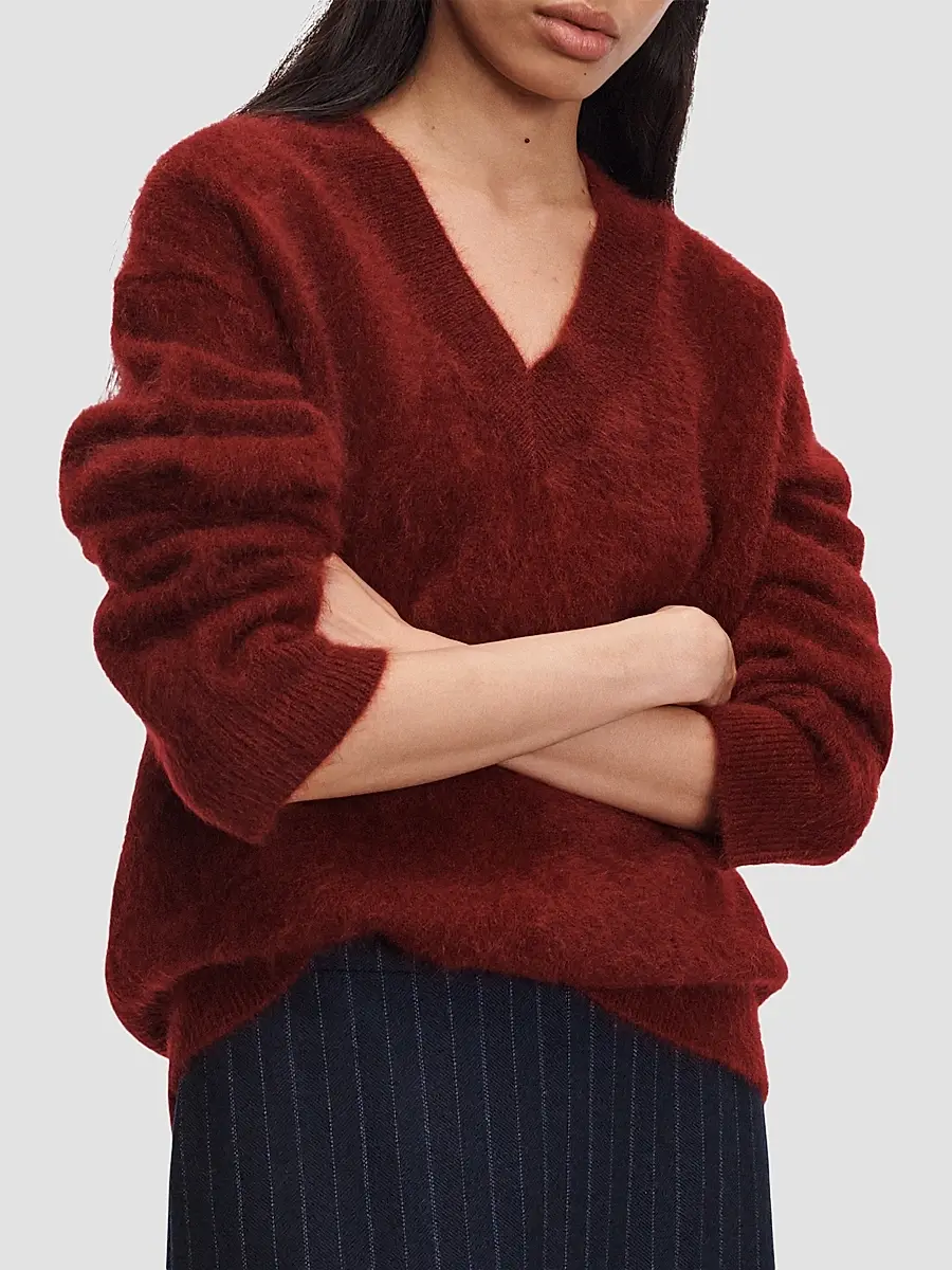 rag & bone Women's Jada V-Neck Cashmere Sweater | Thumbnail 3 rag & bone Women's Jada V-Neck Cashmere Sweater | Thumbnail 3