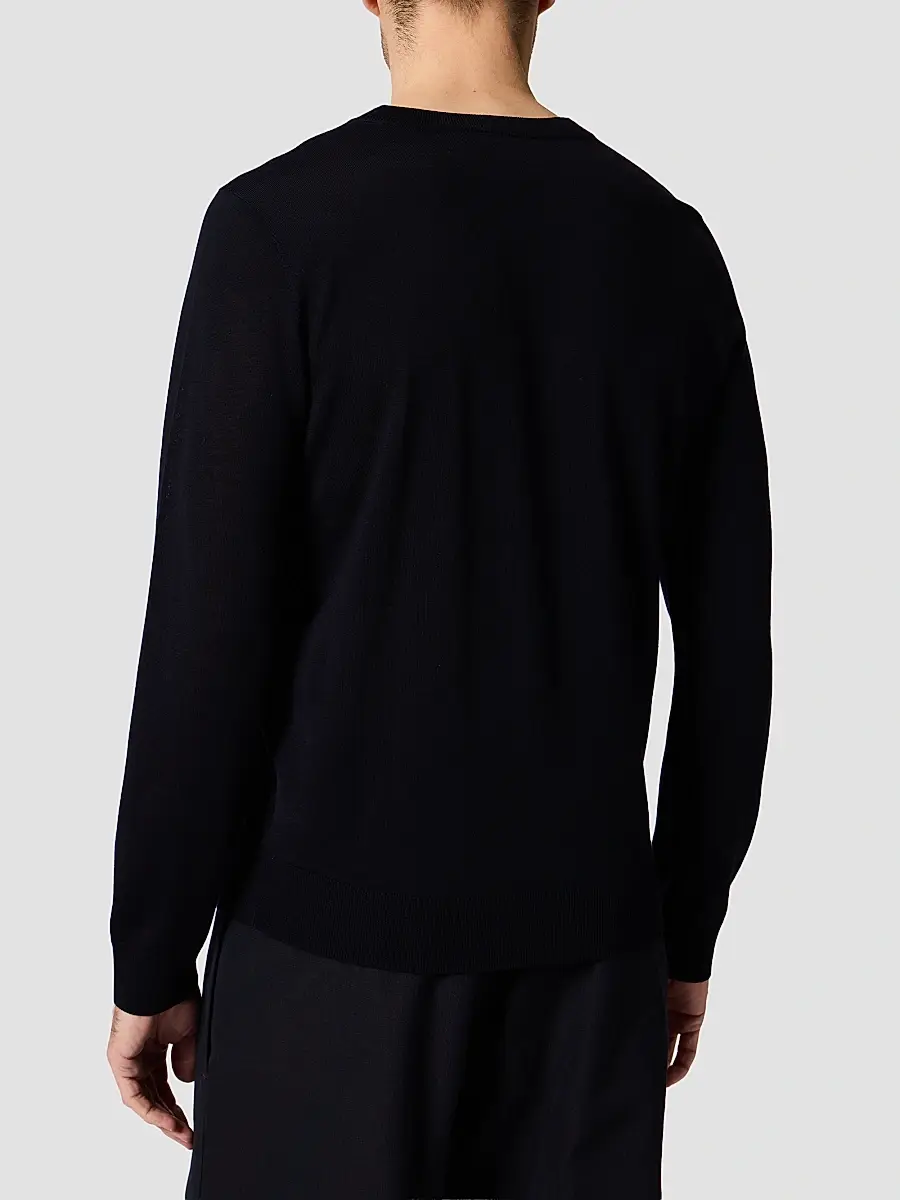 Paul Smith Men's Merino Wool Crewneck Sweater | Thumbnail 2 Paul Smith Men's Merino Wool Crewneck Sweater | Thumbnail 2
